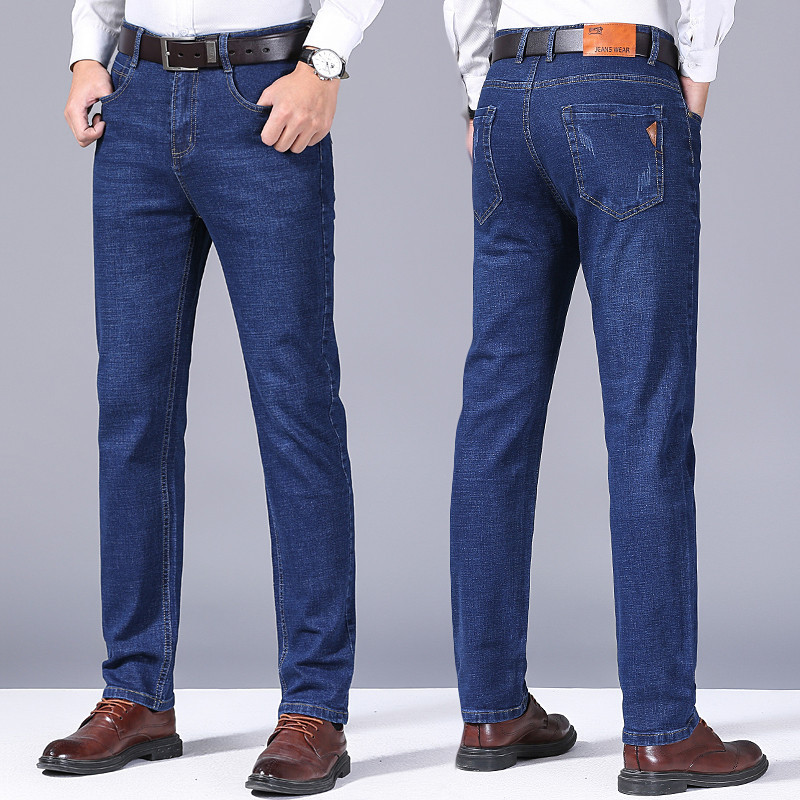 Levis Jeans 501 - Męskie, cienkie, elastyczne jeansy bawełniane na