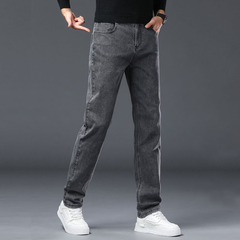 Męskie jeansy slim, moda korea – Levis Jeans 501 recenzja i cena