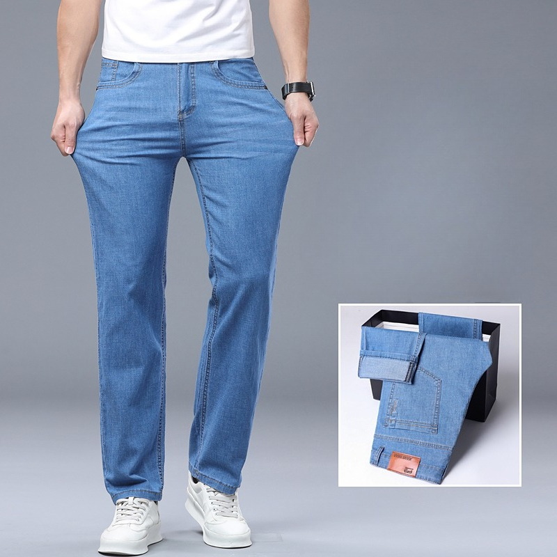 Męskie proste jeansy, męskie e – Levis Jeans 501 recenzja i cena