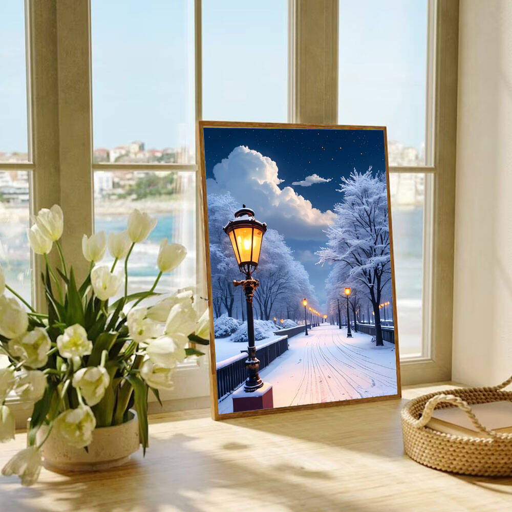 5D DIY Diamentowy Haft Ulica Z – Photo Mosaic Print recenzja i cena